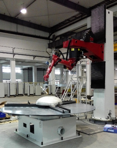Head Processes Machine Efficient And High Precision Robot Automatic Head Cutting For Pressure ...